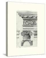 English Architectural I-The Vintage Collection-Stretched Canvas