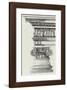 English Architectural II-The Vintage Collection-Framed Giclee Print