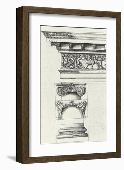 English Architectural IV-The Vintage Collection-Framed Giclee Print