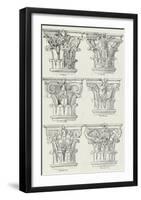 English Architectural VI-The Vintage Collection-Framed Giclee Print