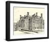 English Architecture II-Reginald Blomfield-Framed Art Print