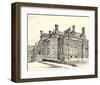 English Architecture II-Reginald Blomfield-Framed Art Print