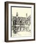 English Architecture VI-Reginald Blomfield-Framed Art Print