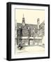 English Architecture VI-Reginald Blomfield-Framed Art Print