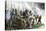 English Army on the Morning of Battle at Agincourt, Hundred Years' War, 1415-null-Stretched Canvas