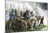 English Army on the Morning of Battle at Agincourt, Hundred Years' War, 1415-null-Mounted Giclee Print