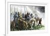 English Army on the Morning of Battle at Agincourt, Hundred Years' War, 1415-null-Framed Giclee Print