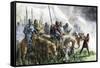 English Army on the Morning of Battle at Agincourt, Hundred Years' War, 1415-null-Framed Stretched Canvas