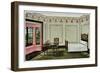 English Bedroom 1912-null-Framed Art Print