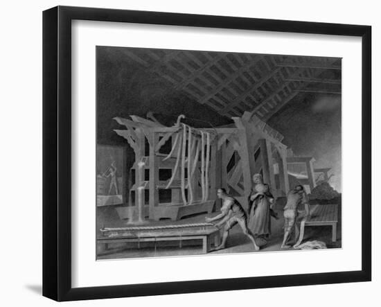 English Bleach Mill-null-Framed Premium Photographic Print