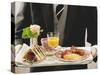 English Breakfast on Tray-null-Stretched Canvas