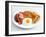 English Breakfast with Fried Egg, Beans, Toast and Sausage-Peter Howard Smith-Framed Photographic Print