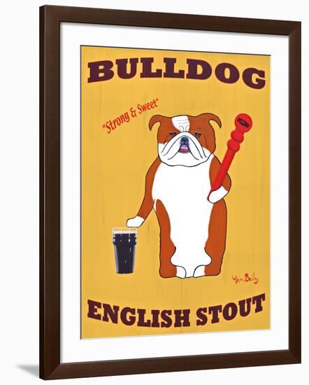 English Bulldog 2-Ken Bailey-Framed Premium Giclee Print