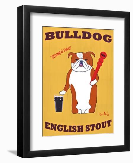 English Bulldog 2-Ken Bailey-Framed Premium Giclee Print