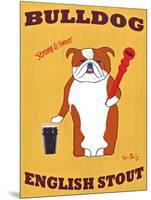 English Bulldog 2-Ken Bailey-Mounted Giclee Print