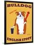 English Bulldog 2-Ken Bailey-Framed Giclee Print