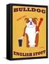 English Bulldog 2-Ken Bailey-Framed Stretched Canvas