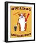 English Bulldog 2-Ken Bailey-Framed Premium Giclee Print