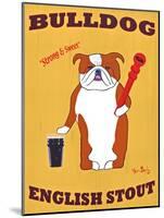 English Bulldog 2-Ken Bailey-Mounted Premium Giclee Print