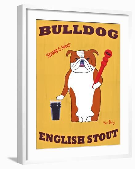 English Bulldog 2-Ken Bailey-Framed Giclee Print