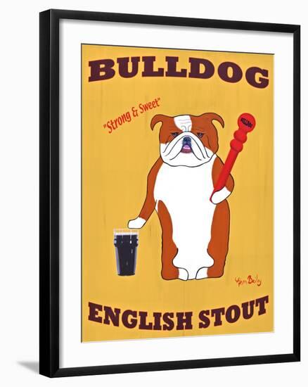 English Bulldog 2-Ken Bailey-Framed Giclee Print