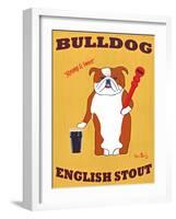 English Bulldog 2-Ken Bailey-Framed Giclee Print