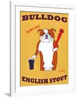 English Bulldog 2-Ken Bailey-Framed Giclee Print