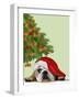 English Bulldog, Cookie Tree-Fab Funky-Framed Art Print