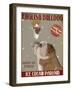 English Bulldog Ice Cream-Fab Funky-Framed Art Print