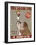 English Bulldog Ice Cream-Fab Funky-Framed Art Print