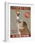 English Bulldog Ice Cream-Fab Funky-Framed Art Print