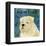 English Bulldog (square)-John W^ Golden-Framed Art Print