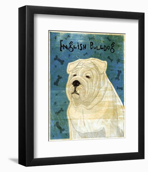 English Bulldog-John Golden-Framed Art Print