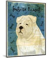 English Bulldog-John Golden-Mounted Art Print