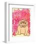 English Bulldog-My Zoetrope-Framed Giclee Print