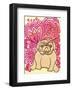 English Bulldog-My Zoetrope-Framed Art Print