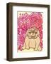 English Bulldog-My Zoetrope-Framed Art Print