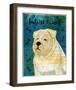 English Bulldog-John W^ Golden-Framed Art Print