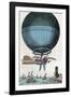 English Channel Balloon Crossing, 1785-Library of Congress-Framed Photographic Print