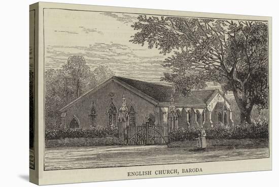 English Church, Baroda-null-Stretched Canvas