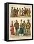 English Costume 1450-1500-Albert Kretschmer-Framed Stretched Canvas