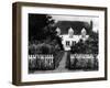 English Cottage Garden-Fred Musto-Framed Photographic Print