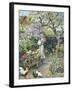 English Cottage Garden-William Stephen Coleman-Framed Giclee Print