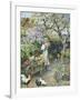 English Cottage Garden-William Stephen Coleman-Framed Giclee Print