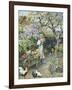 English Cottage Garden-William Stephen Coleman-Framed Giclee Print