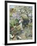 English Cottage Garden-William Stephen Coleman-Framed Giclee Print