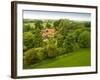 English Cottage in the Countryside-Tim Kahane-Framed Photographic Print