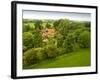 English Cottage in the Countryside-Tim Kahane-Framed Photographic Print