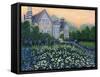 English Cottage lg-Bonnie B. Cook-Framed Stretched Canvas