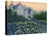 English Cottage lg-Bonnie B. Cook-Stretched Canvas